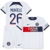 Officiële Voetbalshirt + Korte Broek Paris Saint-Germain Mukiele 26 Uit 2023-24 - Kids